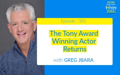 Episode 335 – Greg Jbara – The Tony Award winning actor returns