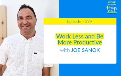 Episode 399 – Work Less and Be More Productive with JOE SANOK