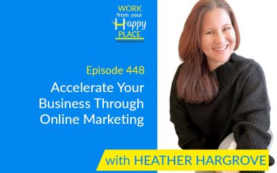 Episode 448 – Accelerate Your Business Through Online Marketing with Heather Hargrove