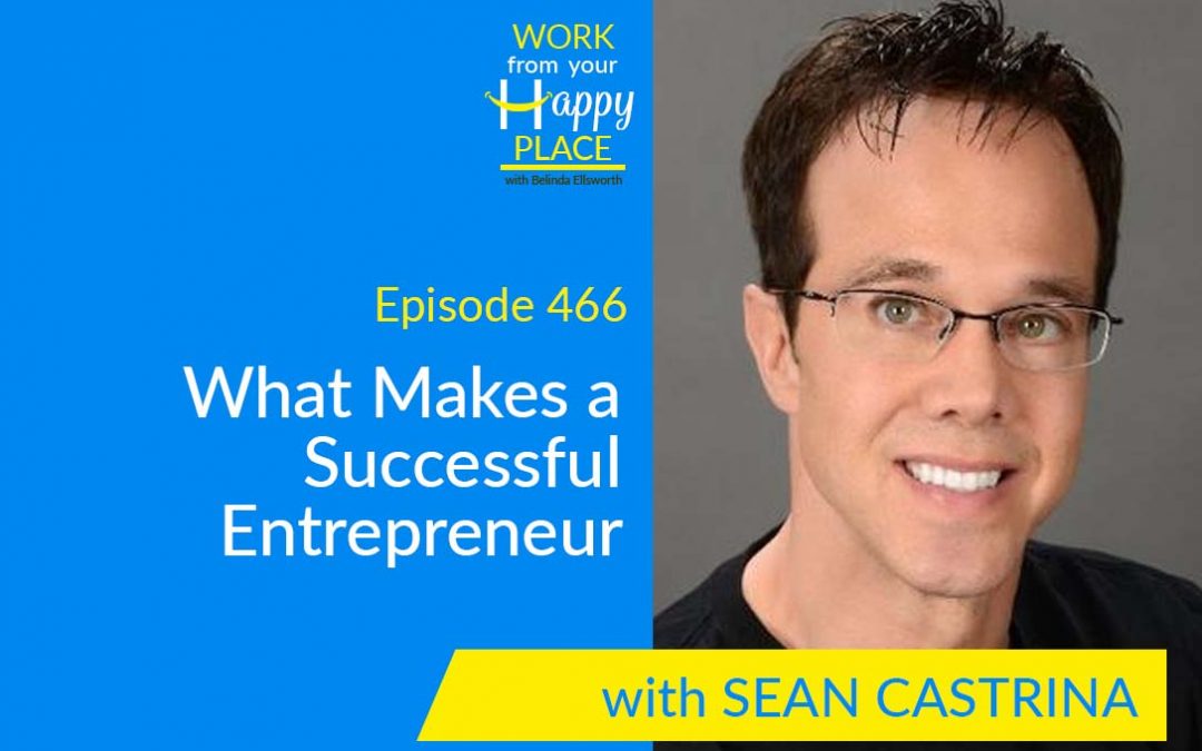Episode 466 – What Makes a Successful Entrepreneur with Sean Castrina